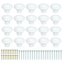 20個のセラミックキャビネットノブ 32mm/1.26