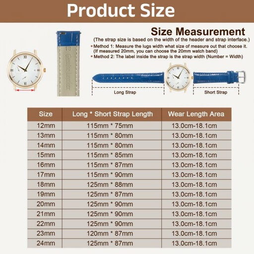 クイックリリース本物 レザーウォッチバンド14mmエンボス加工レザーウォッチストラップ交換用メンズレディース用 レッド