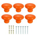 6個のセラミックキャビネットノブ 32mm/1.26