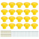 20個のセラミックキャビネットノブ 32mm/1.26