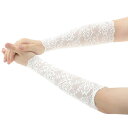 CAPASTEC レース アームカバー レディース おしゃれ 可愛い インスタ映え 日焼け防止 透け感あり アームスリーブ 街歩 ドライブ用 女性用 夏の日常コ...