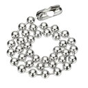 PATIKIL シルバートーン ビーズ チェーン ネックレス、チタン スチール 6mm ビーズ ボール チェーン ネックレス Y2K パンク ネックレス 女性と...