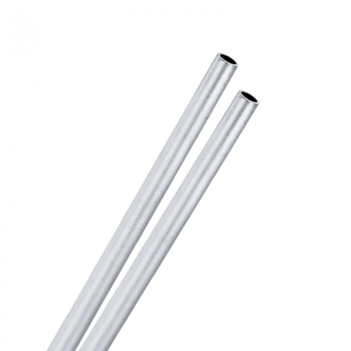 M METERXITY 2パック 300mm 6063 アルミニウム丸管 6mm ID 8mm OD シームレスアルミチューブ 建設/機械..
