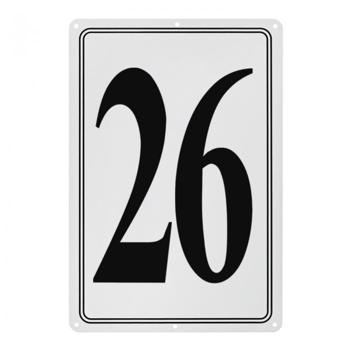 M METERXITY アルミナムナンバーサイン26 11.8" ハウスナンバーとメタルレター パーキングスポットレタ..