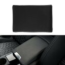 Motoforti 車用センターコンソールカバー 車用アームレストカバー 12.6"x7.87"x1.97" ブラック メモリーフォーム