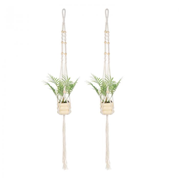 M METERXITY 2パック マクラメ植物ハンガー 39