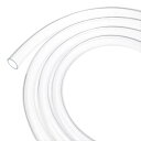 M METERXITY クリアプラスチックチュービング 0.75"(19mm)内径0.95"(24mm)外径 10フィート(3.0m)長PVCチューブ 低圧用フレキシブルビニールチュービング ガーデン/ウォーターホース エアラ"ュービング アクアリウム