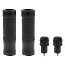 TUCKBOLD 7/8インチ 22mm 15/16インチ 24mm オートバイハンドグリップカバーキット 非滑りアルミニウム合金ゴムハンドルカバー オートバイ...
