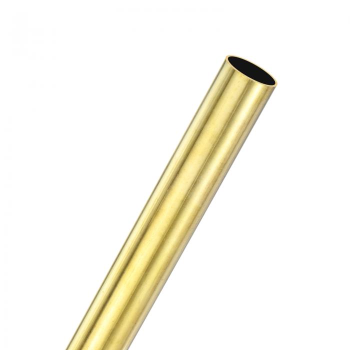 M METERXITY 1パック 300mm 真鍮丸管 外径19mm 壁厚1mm H62 真鍮シームレスチューブ 建設/機械加工/DIY..
