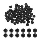 PATIKIL フライタイイング用タングステンビーズ 70個4.6mm / 0.18インチタングステンスロットビーズフライタイイングジグフック用タングステンラウ...
