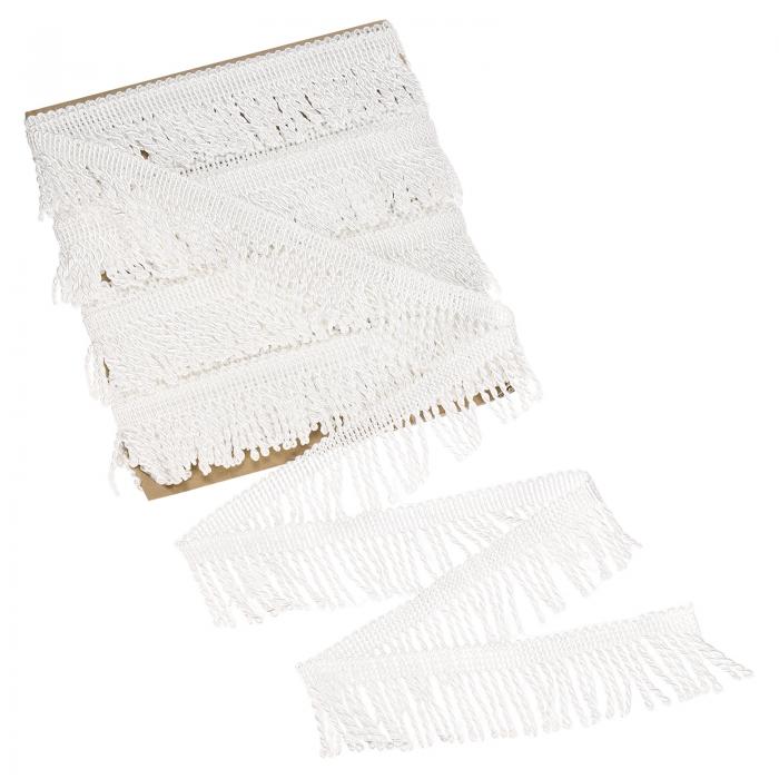 M METERXITY 12ヤード カーテンフリンジ フリンジトリム 2.2"幅 ポリエステルフリンジ ボヘ ミアンレー..