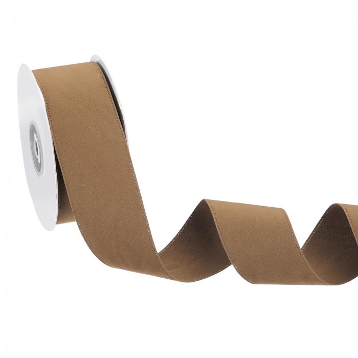 PATIKIL ダブルフェイス ベルベットリボン ギフトラッピング用 3.8 cm x 9.1 M ベルベットワイヤー ヴ..