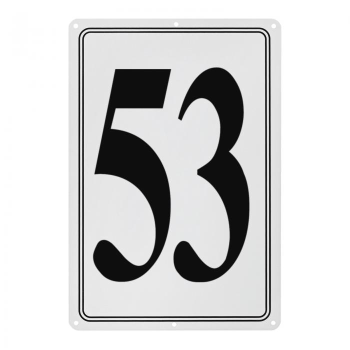 M METERXITY アルミナムナンバーサイン53 11.8" ハウスナンバーとメタルレター パーキングスポットレタ..