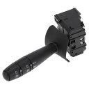Hihaha Daciaに対応 ローガン2004-2011用 ターンシグナルスイッチ440547/6001551361 マルチファンクションコンビネーションスイッチ ブラックプラスチック1個