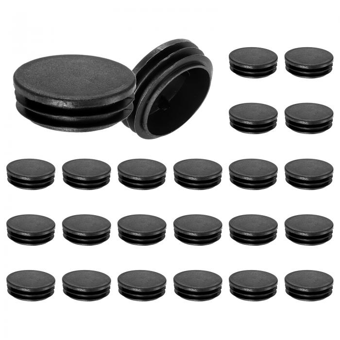 M METERXITY 30パック ラウンドプラスチックプラグ OD 1.9" 家具用チューブ挿入パイプホールエンドキャ..