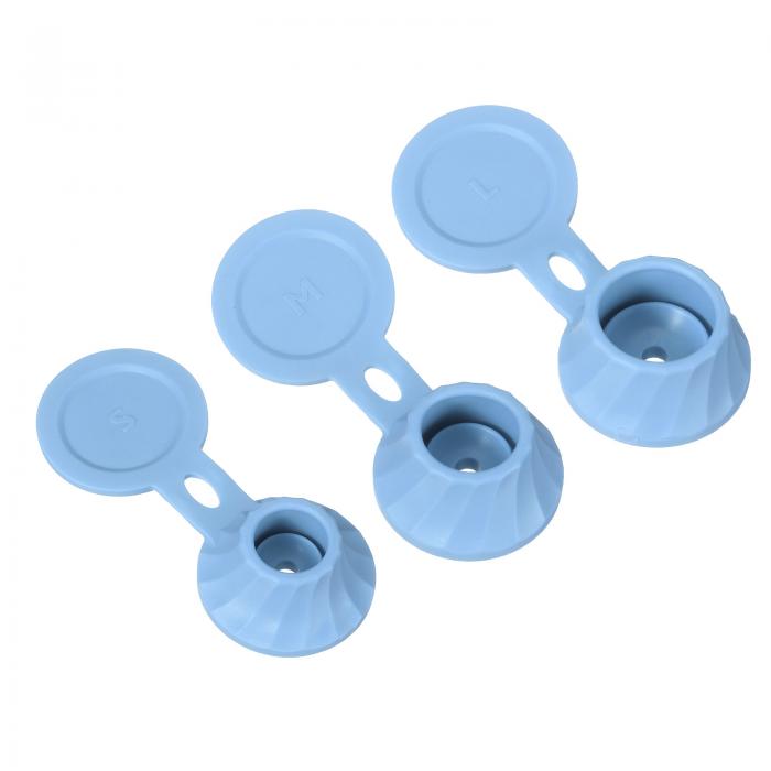 3個 ボトル空きキャップ3サイズシャンプー逆さまフリップボトルキャップキット逆さま漏れ防止キャップ..