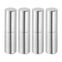 4個3-1/8" x 13/16"(L x D)ステンレス鋼溶接可能な取り外し可能なバケットヒンジ メタルゲートスイングドアトレーラーランプ用 シルバー
