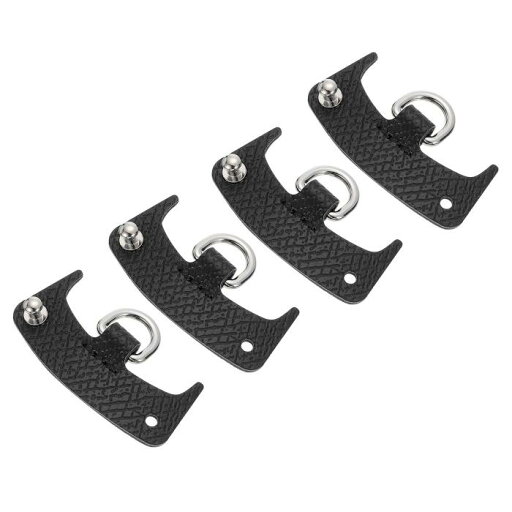 4個 レザーパースストラップ 6.4cmx2.7cm パンチフリーバックルバッグストラップ変換アクセサリー ミニバッグハンドバッグクロスボディショルダーストラップ 黒 4個 レザーパースストラップ 6.4cmx2.7cm パンチフリーバックルバッグストラップ変換アクセサリー ミニバッグハンドバッグクロスボディショルダーストラップ 黒