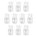 10個 プラスチックコードロック シングルホールスプリングトグルストッパーファスナー ドローストリング パラコード 靴紐 衣類 荷物 バックパック キャンプ用 ...