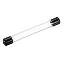 プラパイプ 透明パイプ キャップ付き 外径22mm内径18mm長さ200mm厚さ2mm プラスチックパイプ硬質pcチューブ照明水道用商品収納用(4)