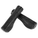 BULLSPANN 1ペア 自転車ハンドルバーグリップ ツール付き滑り止め自転車グリップ シングルロックオンハンドルバーグリップ Eバイク トレッキングバイク ...