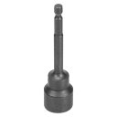 Hihaha 車両用バイク用ダートバイク修理用耐久性CR-MO 100mm 1個 チタン色 6ポイント 18mm(2)