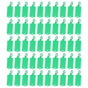 PATIKIL 再利用可能なプラスチックタグ 50個 はいそうタグ 防水 ラベル付け用 はいそうラベル セキュリティシール 書き込み可能なマーカータイ 吊り下げ...