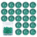 PATIKIL 100個 天然石ビーズ 4mm ダーク緑アゲートビーズ 宝石メイキングブレスレットネックレスイヤリング宝石ラウンドルーズビーズDIY女性へ ギフ...