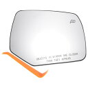 HEROFFIX フォードに対応エスケープ2008-2012用の1セットのミラーガラス交換品 右側パッセンジャーサイド W/バッキングプレート No.8L8Z17K70-7E リアルガラス プラスチック