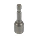 HEROFFIX 1 Pc インパクトソケット 耐久性のあるハードウェアツール 48mm シルバートーン CR-V 6ポイント 10mm 車両用オートバイ用ダートバイク修理