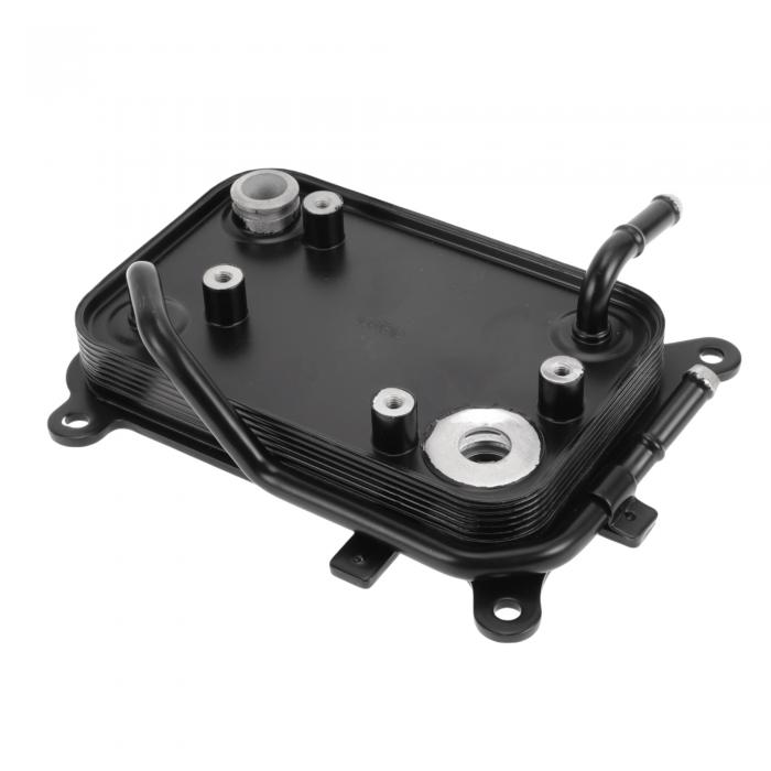 HEROFFIX 1 Pc エンジンオイルクーラー for キアに対応 Sorento 2014-2015 トランスミッションオイルクーラー トランスクーラー No.256202W500 ブラック アルミニ ウム合金