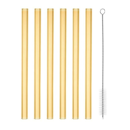 PATIKIL 20 cm ホウケイ酸ガラス管 6個 外径12 mm 厚さ2 mm ガラス吹きチューブ ストレートパイプ 洗浄筆付き ラボ用 ガラス製造用 イェロー PATIKIL 20 cm ホウケイ酸ガラス管 6個 外径12 mm 厚さ2 mm ガラス吹きチューブ ストレートパイプ 洗浄筆付き ラボ用 ガラス製造用 イェロー