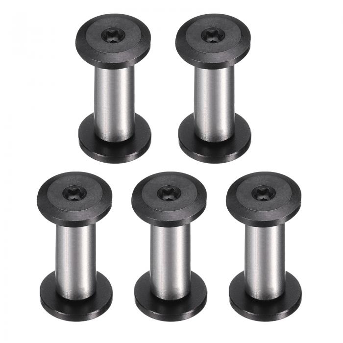 5個 ナイフハンドルネジ 5 x 20mm M4 トルクス 沈頭 ステンレススチール ポケット...