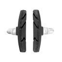2個 ブレーキパッド マウンテンバイク Vブレーキパッドキット ユニセックス ブレーキパッド ロードバイク用 黒