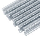 32個のミニホットグルースティック、0.28インチ直径×3.94インチ長のEVAホットグルースティック、DIYクラフトスティッキープロジェクト用のフラッシュシル...