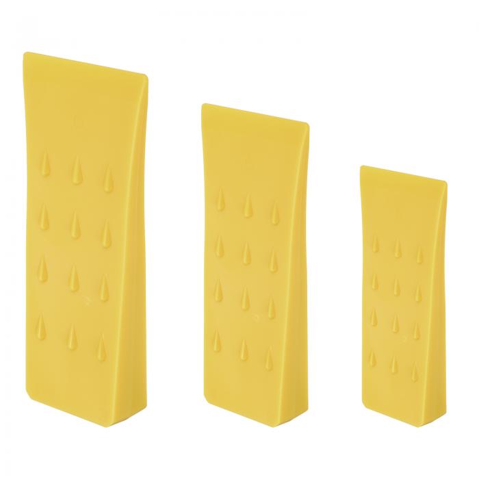 くさび 伐採用 3個 A B S プラスチック林業用 クサビ 150/200/250 mm 木材用分割くさび プラスチックく..