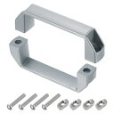 4個の長方形引き手、120mm/4.7
