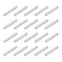 120個M2 x 16mm 304ステンレス鋼ダワルピン、円柱形棚サポートペグピン平行ピンファスナー、機械製造、産業、家具取り付け用、シルバー(4)