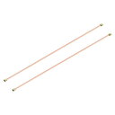 2個 エアコンプレッサー排気管 3/8
