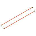 2個 エアコンプレッサー排気管 3/8
