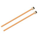 2個 エアコンプレッサー排気管 3/8
