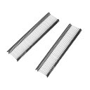 標準タグファスナー、プラスチックレギュラー、ガーメントプライスタグラベルタグファスナー18mm/0.71インチ、1500個入り黒