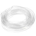 PVCチューブ 4mm 内径x5mm 外径 - 13フィート長 クリアビニールウォーターパイプ アクアポニックス エアホース 灌漑用 軽量プラスチックフレキシブルウォーターパイプ(3)