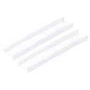 標準タグファスナー プラスチックレギュラー ガーメントプライスタグラベルタグファスナー15mm/0.59インチ 2500個入りホワイト