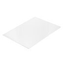 A B Sプラスチックシート16インチ×12インチ×0.12インチ A B Sスチレンシート 建築モデルDIYクラフトパネル ホワイト(4)