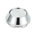 A ABSOPRO 1個 ホイールセンターハブキャップ ホイールキャップ 汎用 互換性 錆防止 タイヤキャップ 耐久性 外径69mm/ 2.72" SUV バン ホイールハブキャップ リムセンターカバー トラック プラスチック シルバートーン