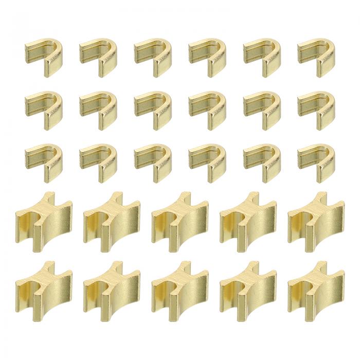 10セット ジッパースライダーリテーナー #8 トップストッパー&ボトムストップクローズドエンドジッパースライダー バッグ コート ジャケット DIY裁縫用交換...