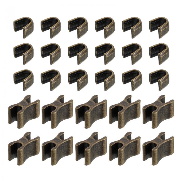 10セット ジッパースライダーリテーナー #10トップストッパー&ボトムストップクローズドエンドジッパースライダー バッグ コート ジャケット DIY裁縫交換用...