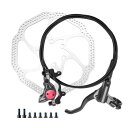 BULLSPANN 1セット 自転車ディスクブレーキキット リア右ブレーキレバー 160 mmローター 自転車ディスクブレーキキャリパー 1450 mmブレーキ...
