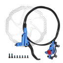 BULLSPANN 1セット 自転車ディスクブレーキキット リア左ブレーキレバー 160 mmローター 自転車ディスクブレーキキャリパー 1450 mmブレーキ...